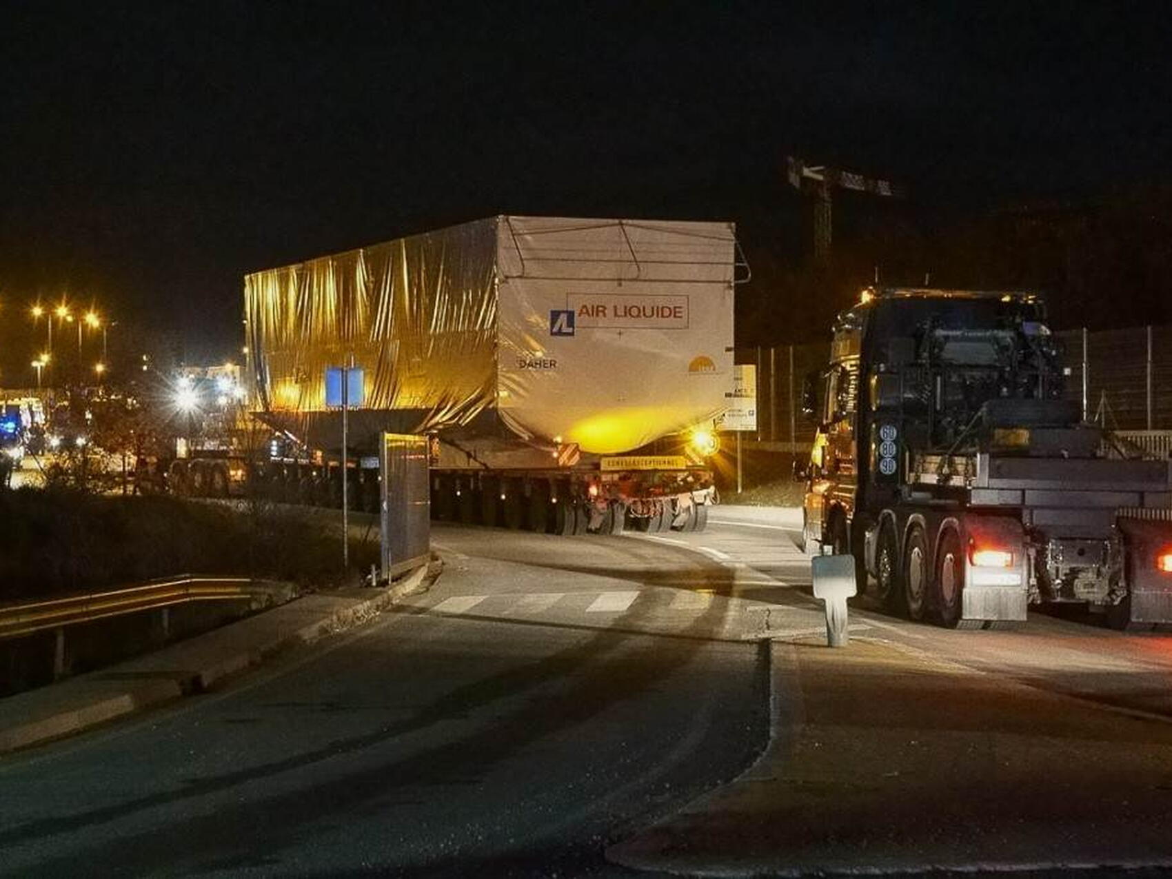 Coldboxes reach site